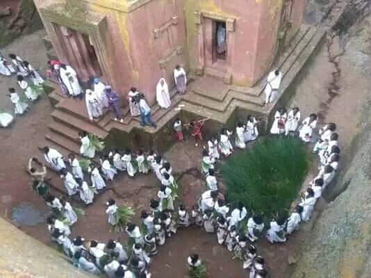 Ceremony at Bete Giyorgis